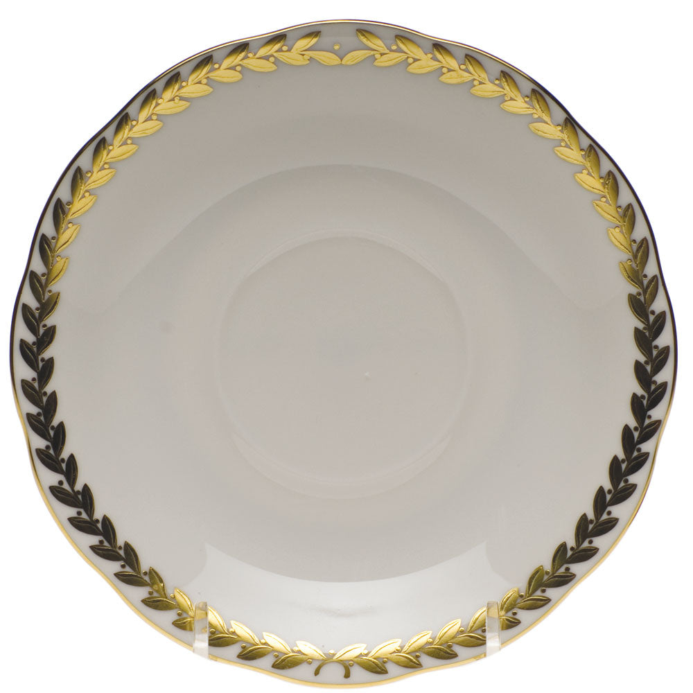 Herend Golden Laurel Tea Saucer - Charles Mayer