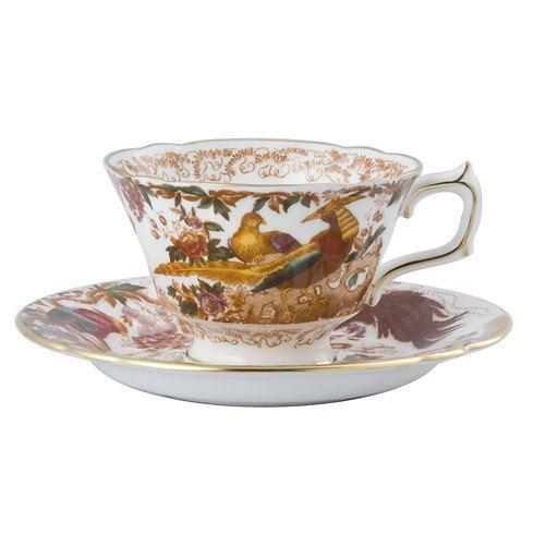 Royal Crown Derby Olde Avesbury Tea Saucer - Charles Mayer