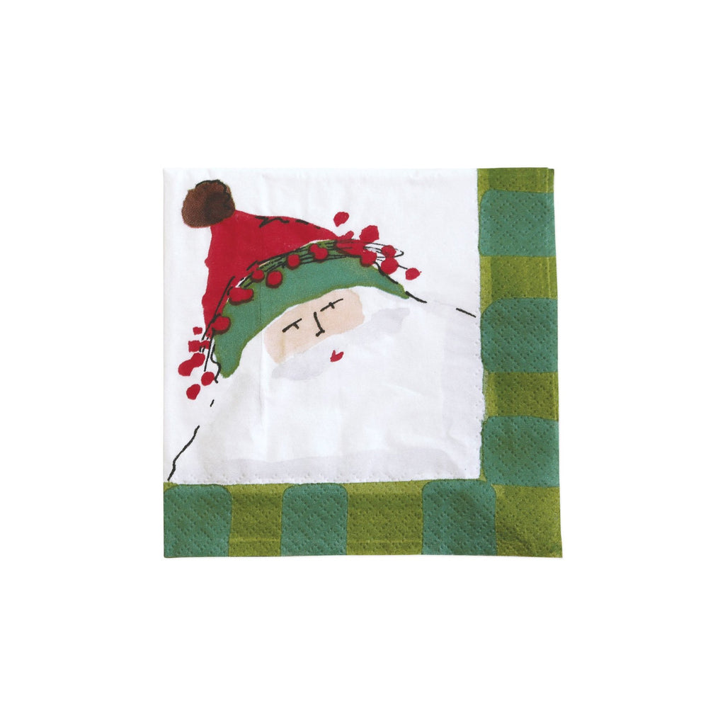 Vietri Old St. Nick Cocktail Napkin, Pack of 20 - Charles Mayer
