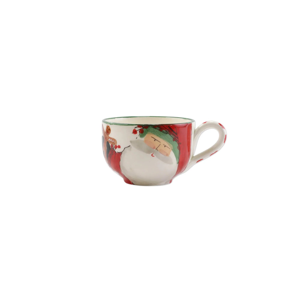Vietri Old St. Nick Jumbo Cup - Charles Mayer