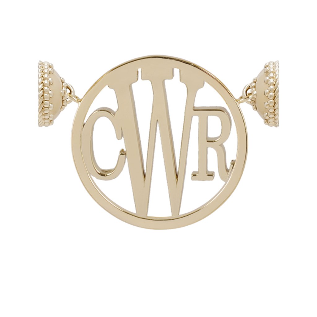 Clara Williams Molly Monogram 14K Gold Centerpiece - Charles Mayer