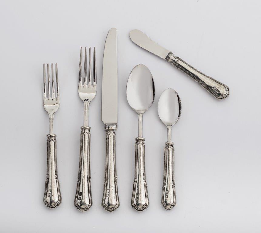 Julie Wear Designs Legacy Pewter Pantanello 5Pc. Place Setting - Charles Mayer