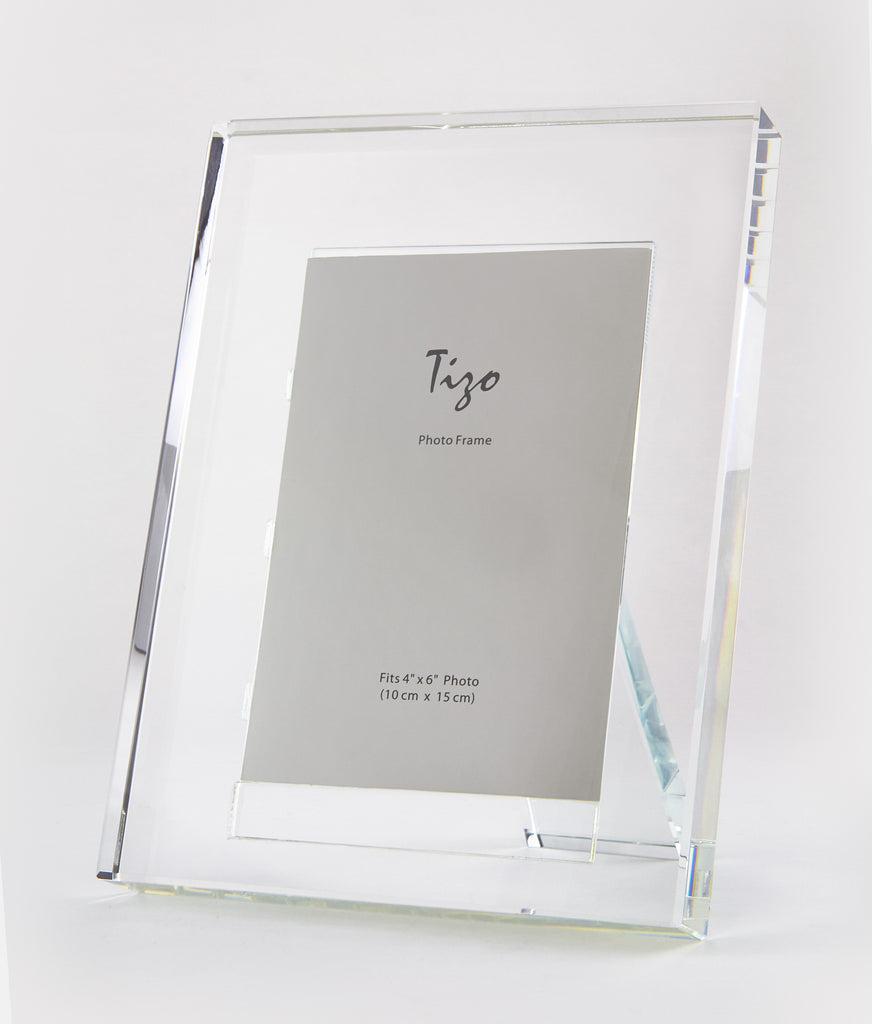 Tizo Design Crystal Plain Frame, 5*7 - Charles Mayer