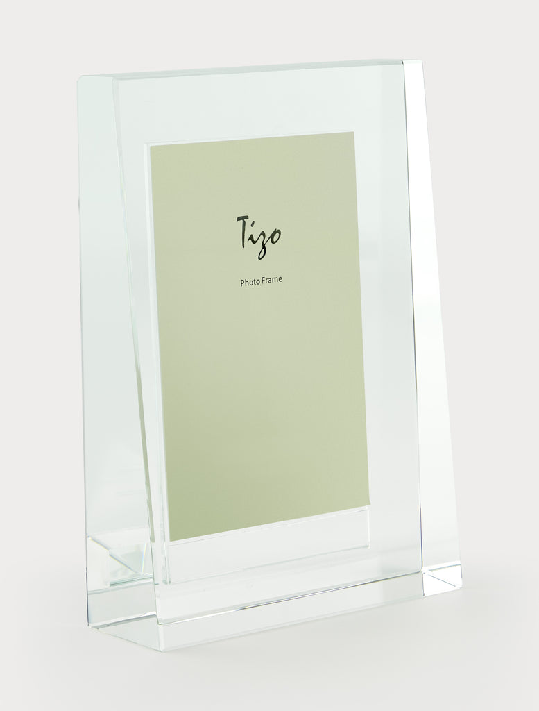 Tizo Design Crystal Glass Plain Frame, 4*6 - Charles Mayer