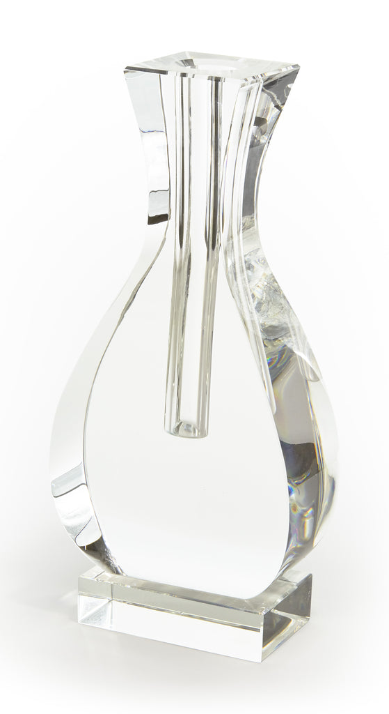 Tizo Design Crystal Urn Shape Bud Vase - Charles Mayer