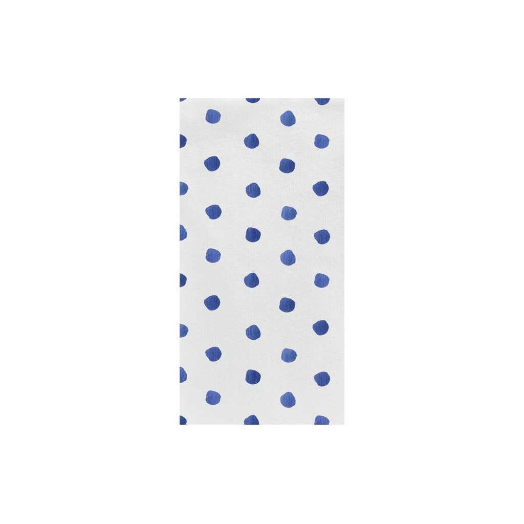 Vietri Papersoft Blue Dot Guest Towels - Charles Mayer