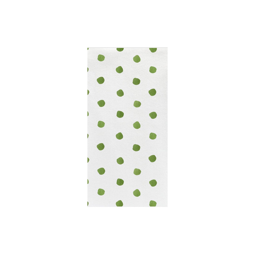 Vietri Papersoft Green Dot Guest Towels - Charles Mayer