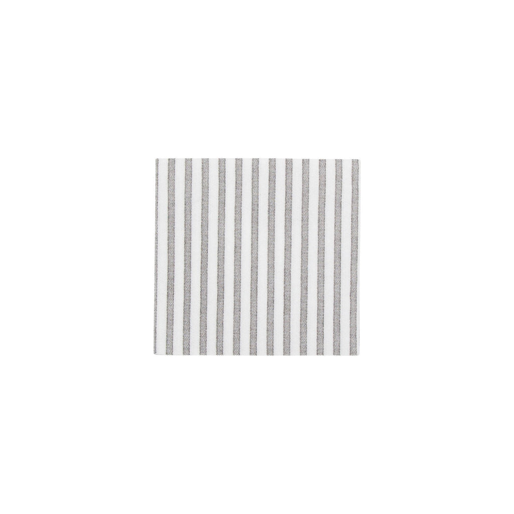Vietri Papersoft Capri Gray Cocktail Napkins - Charles Mayer