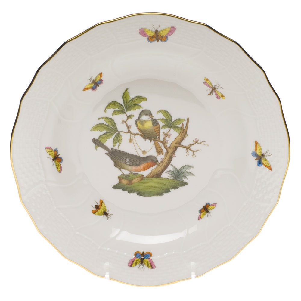 Herend Rothschild Bird Dessert Plate, Motif #2 - Charles Mayer