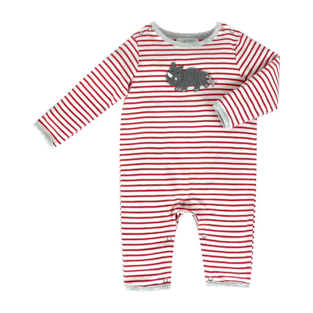 Albetta Crochet Rob Rhino Babygro - Charles Mayer