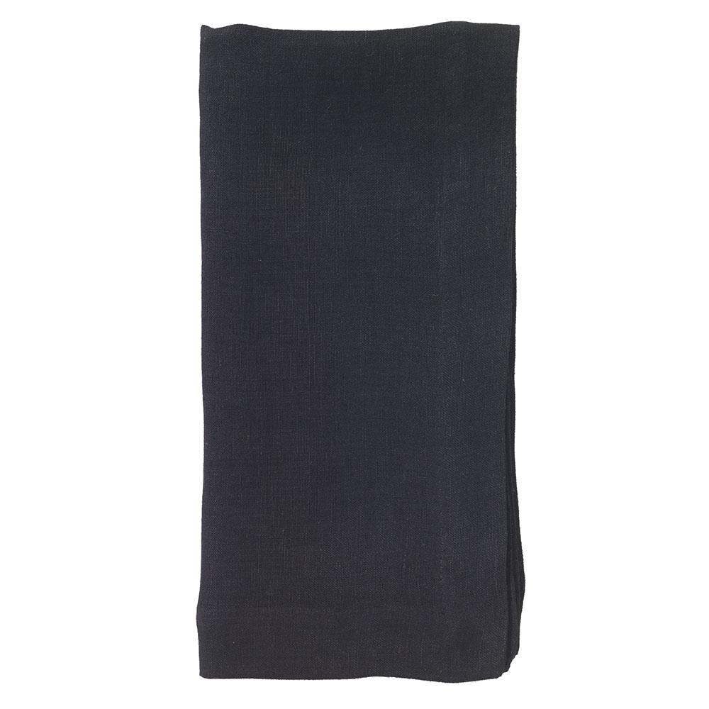 Bodrum Riviera Black Napkin - Charles Mayer