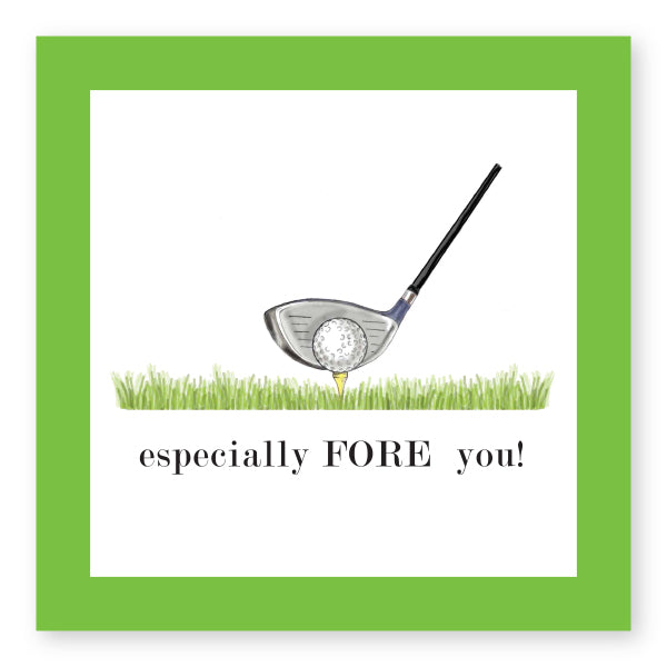 Donovan Designs Golf Enclosure Card - Charles Mayer