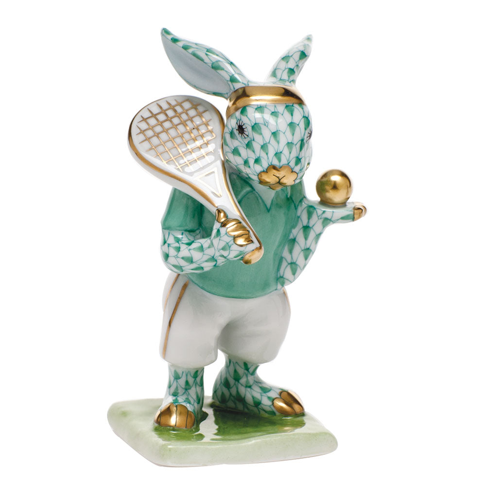 Herend Tennis Bunny, Green - Charles Mayer
