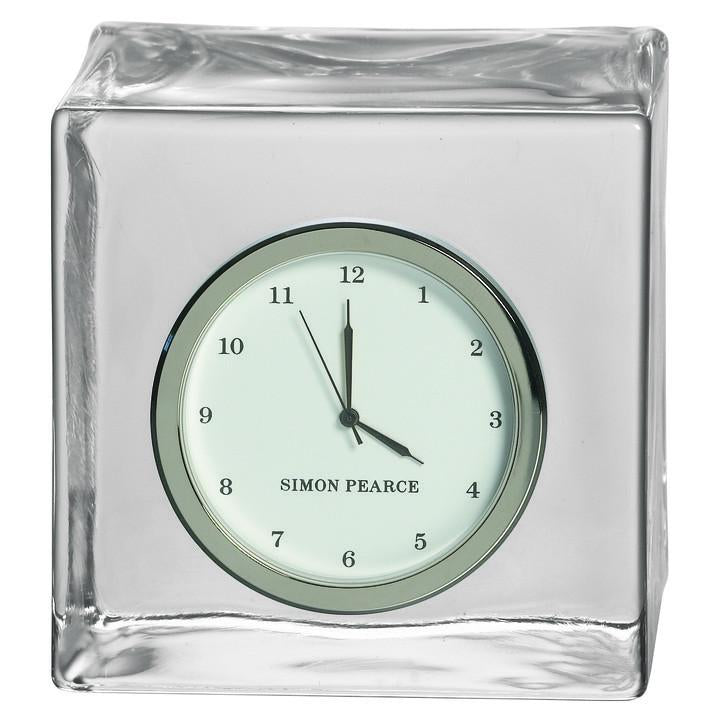 Simon Pearce Woodbury Square Clock - Charles Mayer