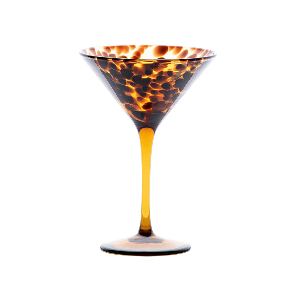 Juliska Puro Tortoise Martini Glass - Charles Mayer