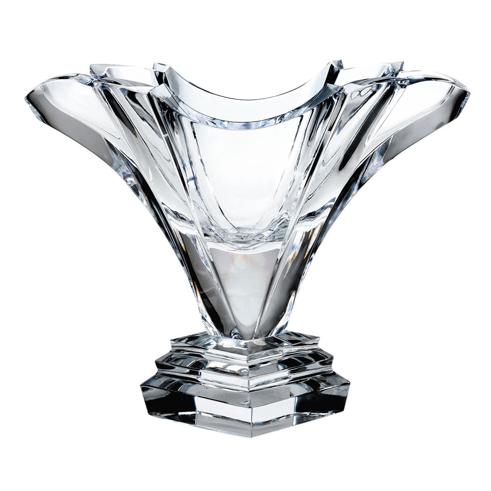 Moser Crystal Fan Vase - Charles Mayer