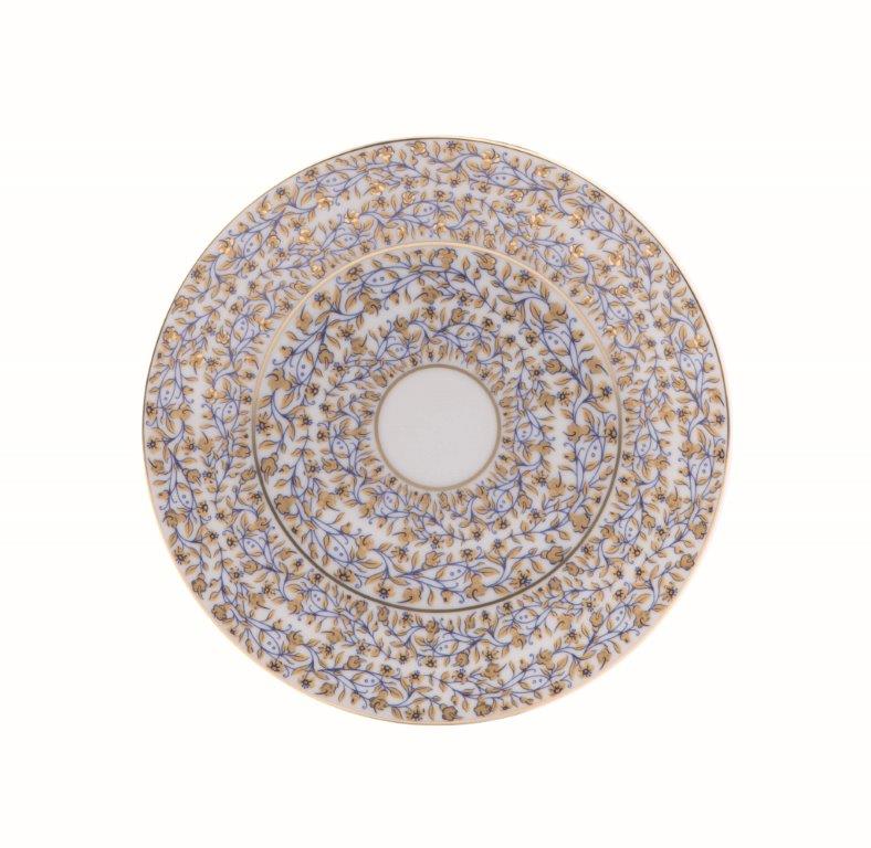 Deshoulieres Vignes White Bread & Butter Plate - Charles Mayer