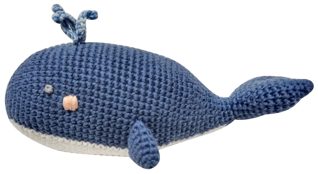 Albetta Wilbert Whale Rattle Toy - Charles Mayer