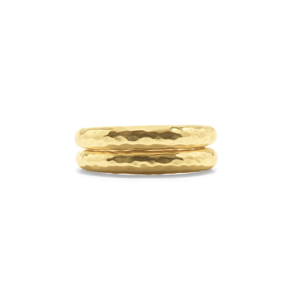 Capucine De Wulf Cleopatra Slice Stacking Ring, Size 7, Set of 2 - Charles Mayer