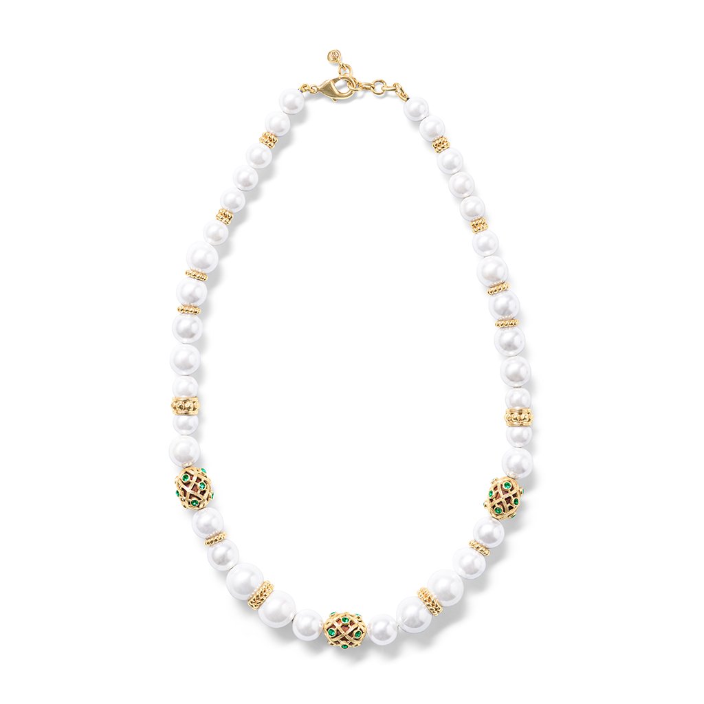 Capucine De Wulf Elizabetta Pearl 18" Necklace - Charles Mayer