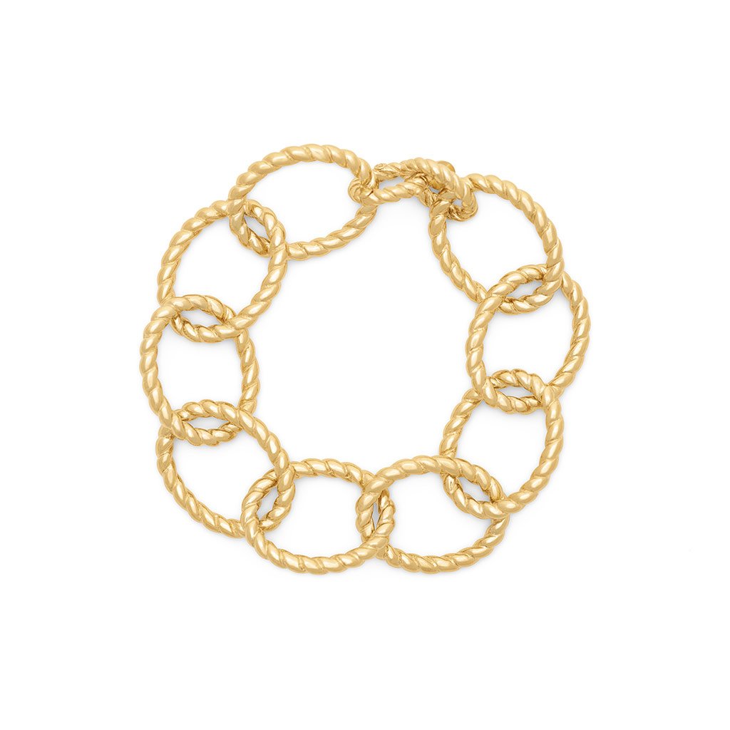 Capucine De Wulf Grand Victoria Rope Link Bracelet - Charles Mayer
