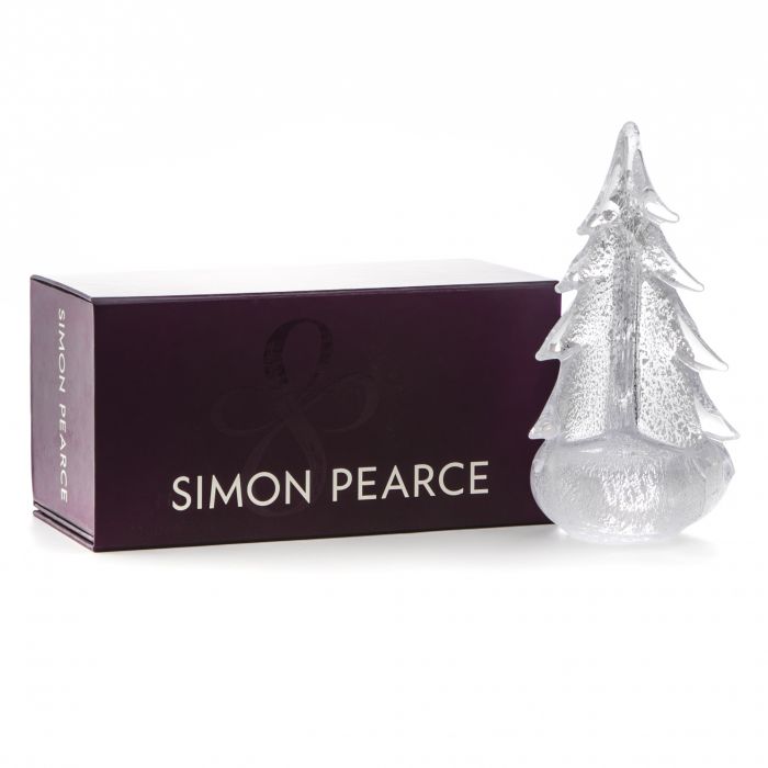Simon Pearce 14" Silver Leaf Evergreen - Charles Mayer