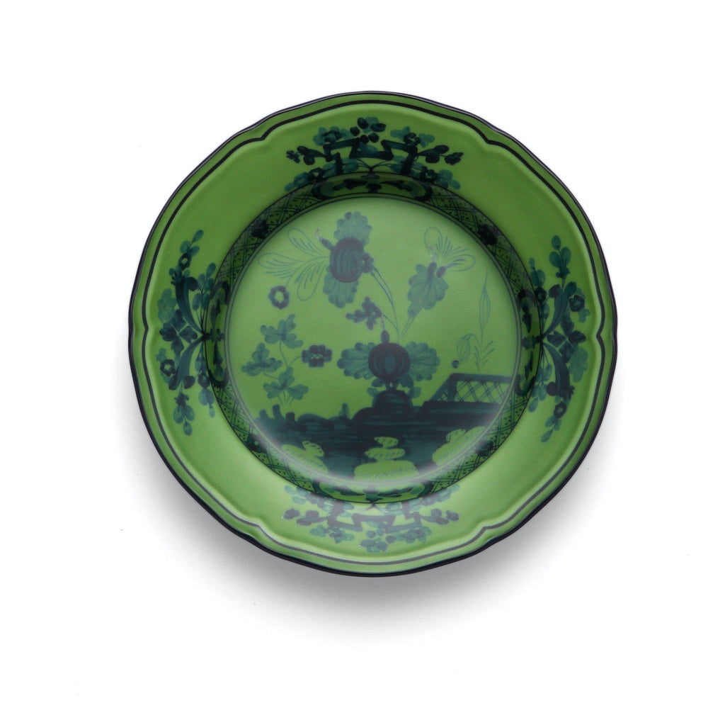 Oriente Italiano Malachite Flat Bread Plate - Charles Mayer
