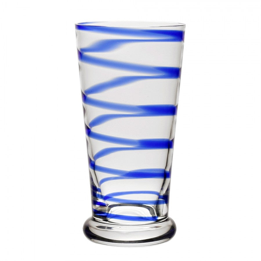 William Yeoward Studio Bella Blue 14 Oz. Highball Tumbler - Charles Mayer