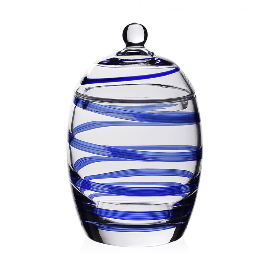 William Yeoward Studio Bella Blue Cookie Jar - Charles Mayer