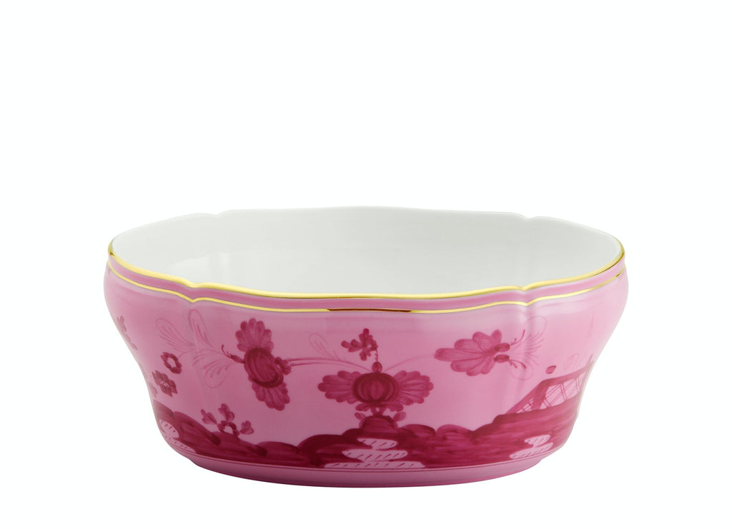 Oriente Italiano Porpora Oval Salad Bowl - Charles Mayer