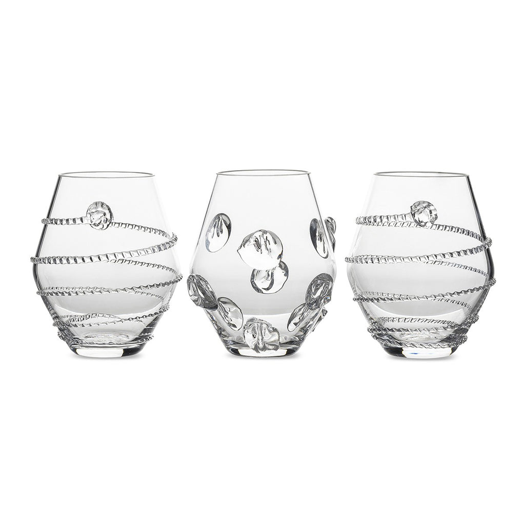 Juliska Assorted Mini Clear Vases, Set Of 3 - Charles Mayer