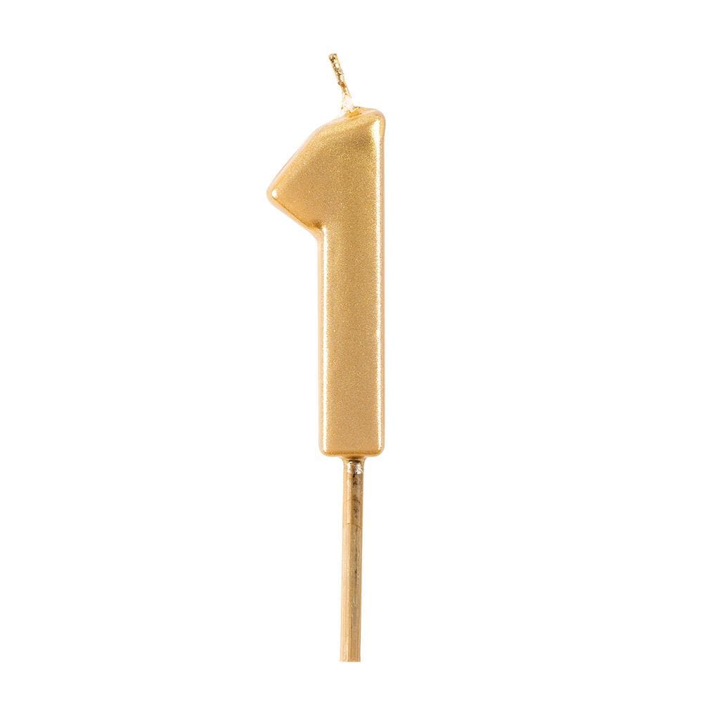 Caspari Number Birthday Candle - Charles Mayer