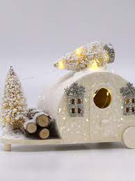 Sherri'S Designs Vintage Cream Trailer - Charles Mayer