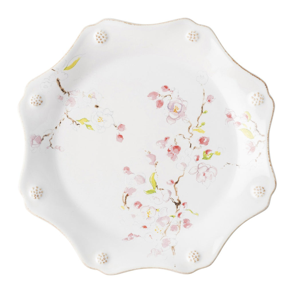 Juliska Floral Sketch Cherry Blossom Dessert Plate - Charles Mayer