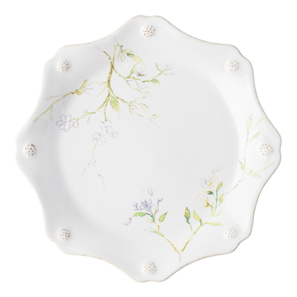 Juliska Floral Sketch Jasmine Dessert Plate - Charles Mayer