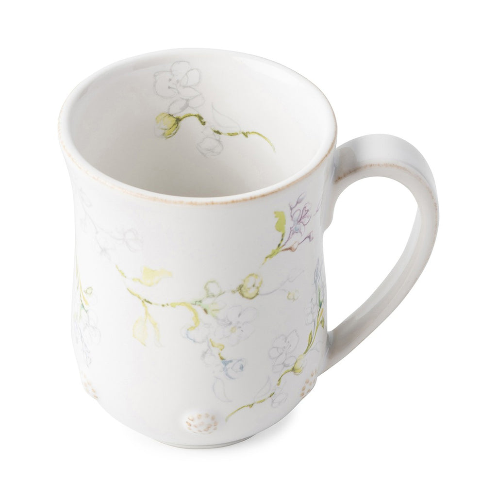 Juliska Floral Sketch Jasmine Mug - Charles Mayer