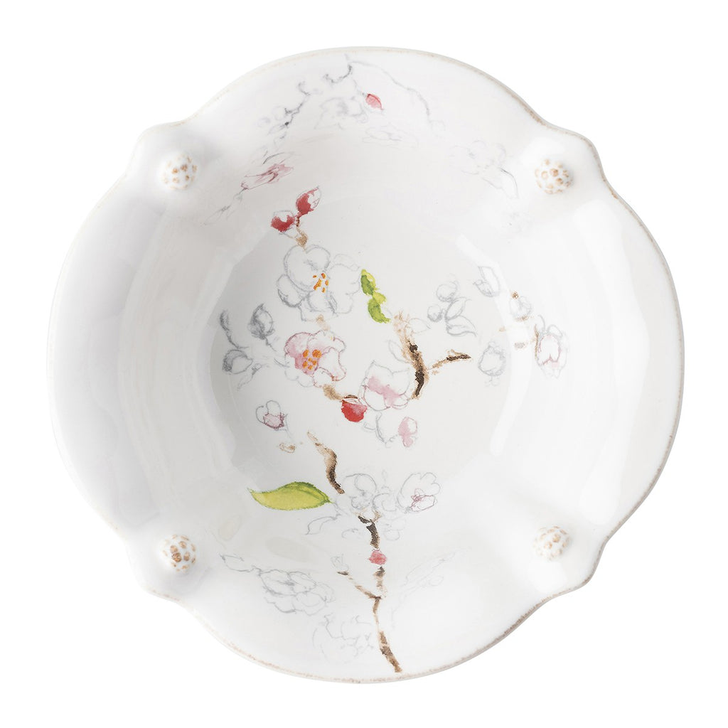 Juliska Floral Sketch Cherry Blossom Cereal/Ice Cream Bowl - Charles Mayer
