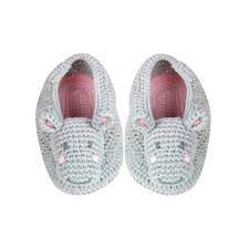 Albetta Crochet Harriet Hippo Booties - Charles Mayer
