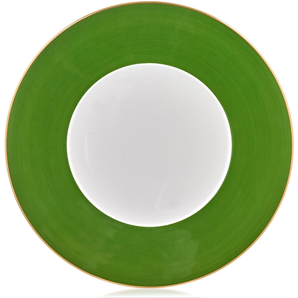 Robert Haviland Lexington English Green Presentation Plate - Charles Mayer
