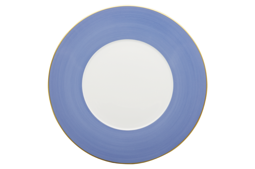 Robert Haviland Lexington Azure Presentation Plate - Charles Mayer