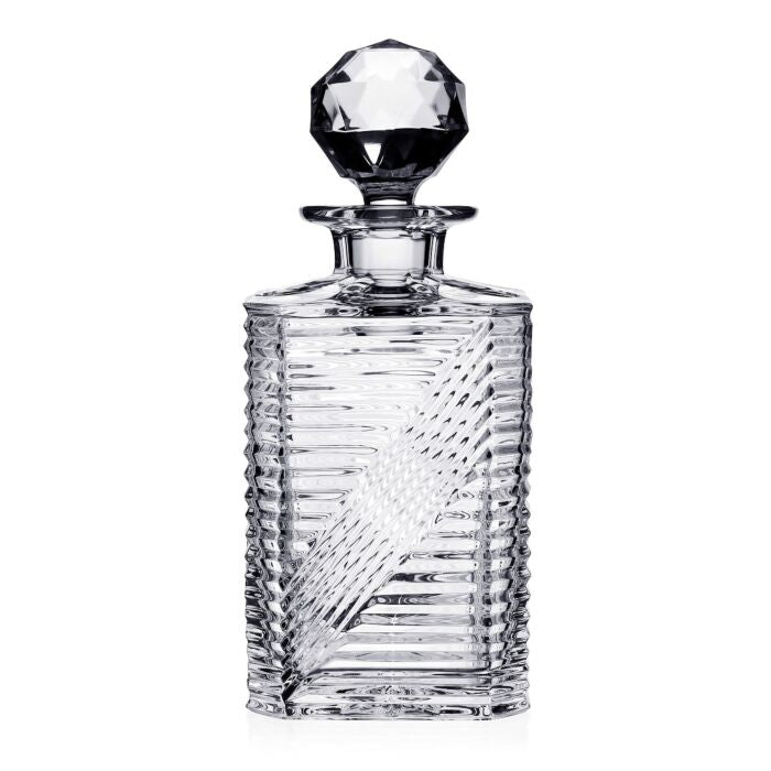 William Yeoward Crystal Ingrid Square Decanter - Charles Mayer