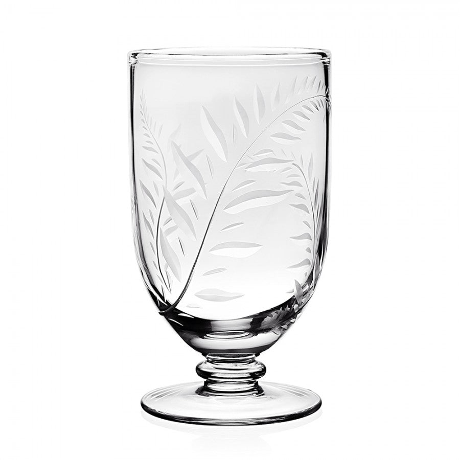 William Yeoward Country Jasmine Footed Vase, 7" - Charles Mayer