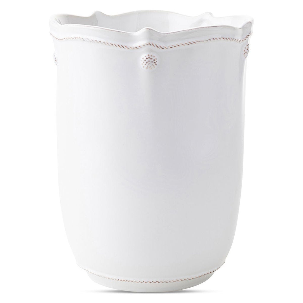 Juliska Berry & Thread Whitewash Wastebasket - Charles Mayer
