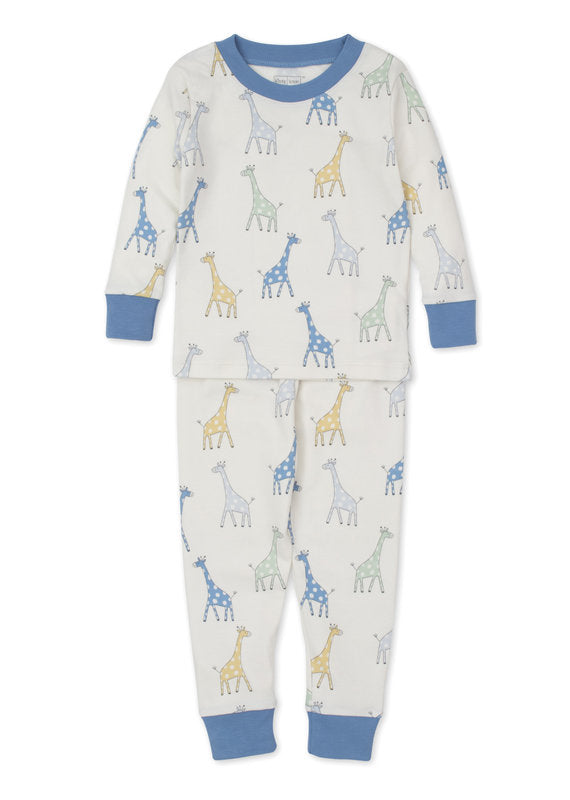 Kissy Kissy Blue Giraffe Friends Pajama Set - Charles Mayer