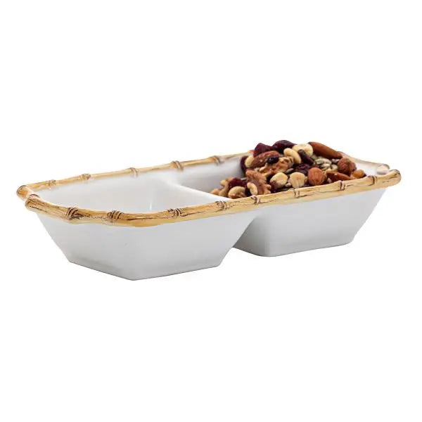 Juliska Classic Bamboo Two Section Server - Charles Mayer