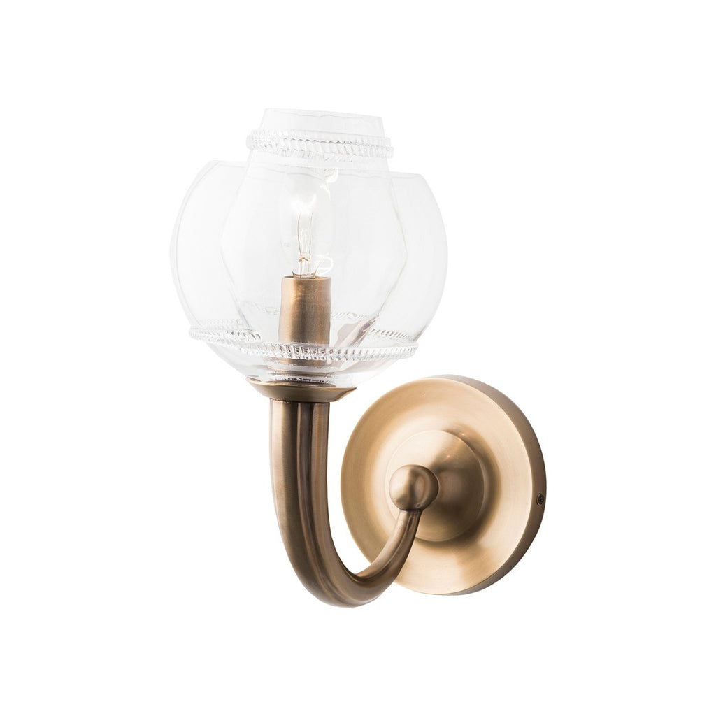 Juliska Dean Brass Double Shade Paris Sconce - Charles Mayer