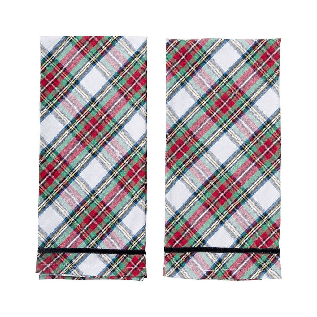 Juliska Stewart Tartan Kitchen Towel, Set Of 2 - Charles Mayer