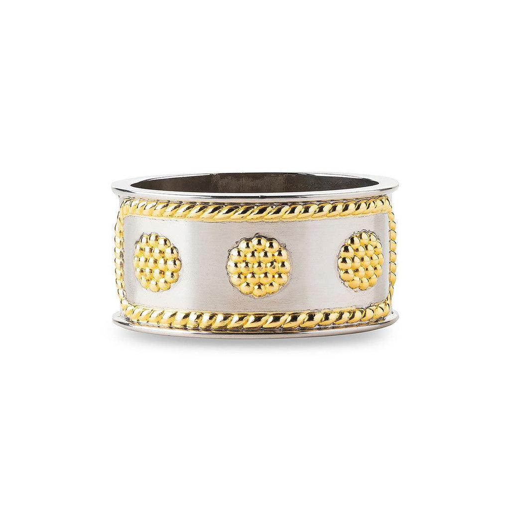 Juliska Berry & Thread Satin/Gold Napkin Ring - Charles Mayer