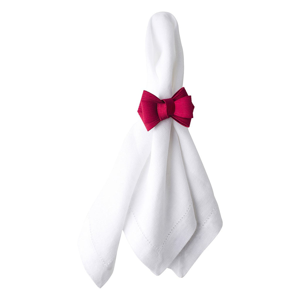 Juliska Tuxedo Ruby Napkin Ring - Charles Mayer