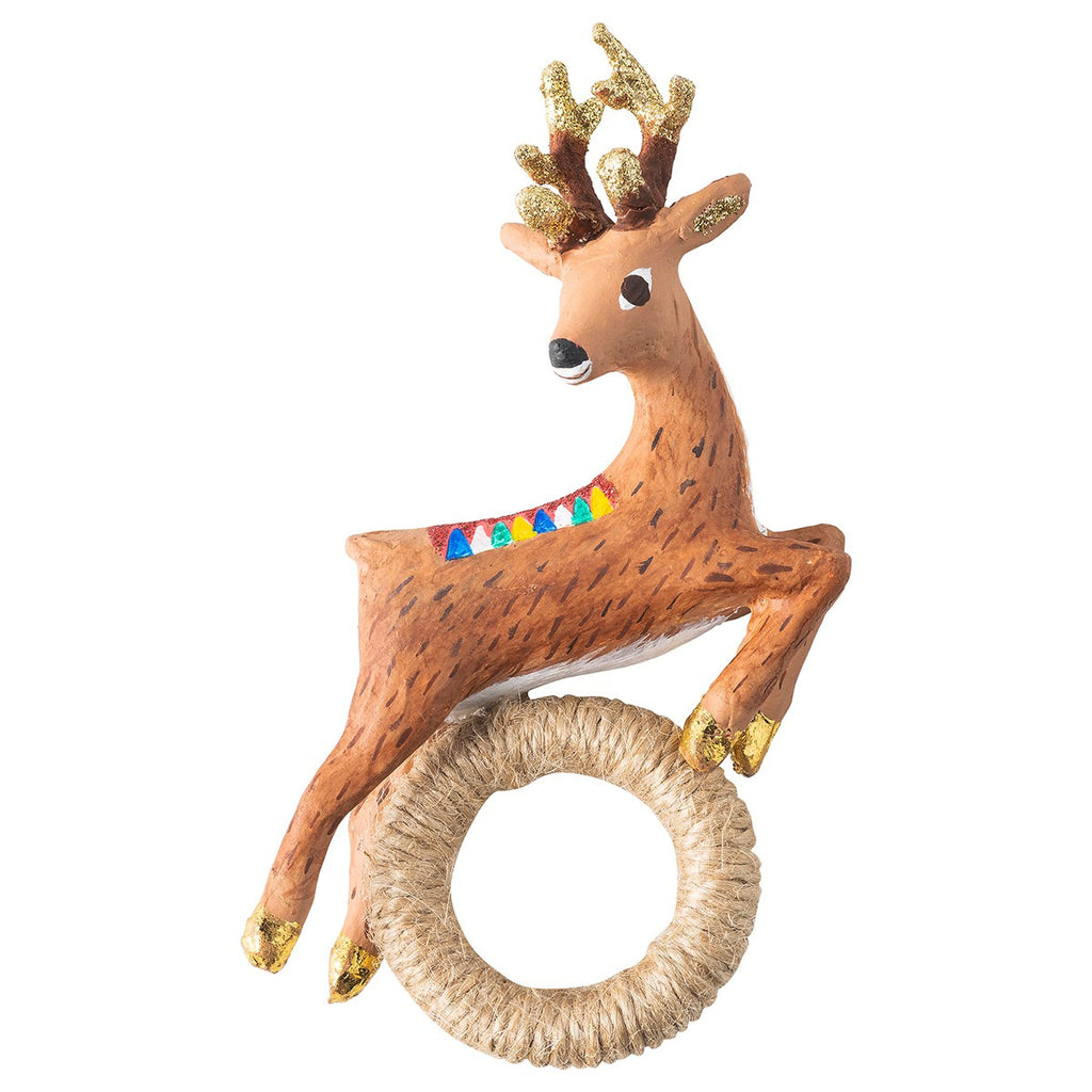 Juliska Reindeer Napkin Ring, Set Of 4 - Charles Mayer